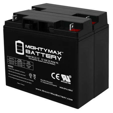 MIGHTY MAX BATTERY ML22-12MP21141114690